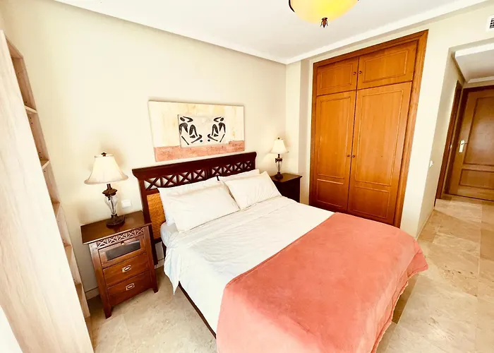 Marbella Dunas De Cabopino - 2Br Apartment With Private Garden, Swimingpool And Parking דירה מארבלה