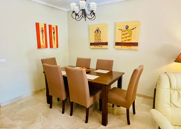 Marbella Dunas De Cabopino - 2Br Apartment With Private Garden, Swimingpool And Parking * מארבלה