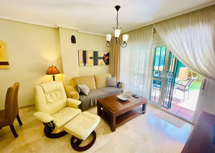 Marbella Dunas De Cabopino - 2Br Apartment With Private Garden, Swimingpool And Parking Apartament Marbella