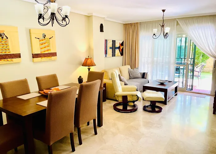 Marbella Dunas De Cabopino - 2Br Apartment With Private Garden, Swimingpool And Parking Marbella