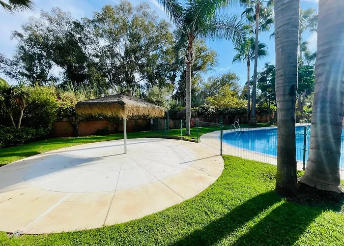 Marbella Dunas De Cabopino - 2Br Apartment With Private Garden, Swimingpool And Parking Apartament *