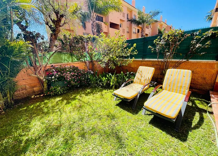 Marbella Dunas De Cabopino - 2Br Apartment With Private Garden, Swimingpool And Parking Apartment *